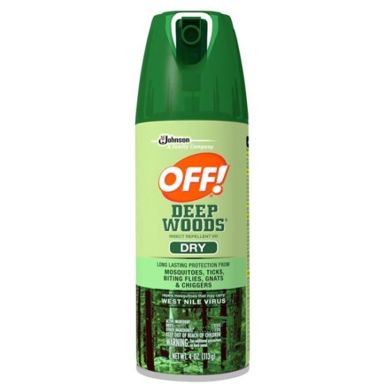 Deep Woods Off 4 Oz. Dry Insect Repellent Aerosol Spray