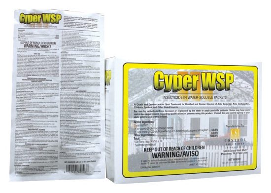 Cyper WSP 9.5 Gm. Ready To Use Powder Insect Killer