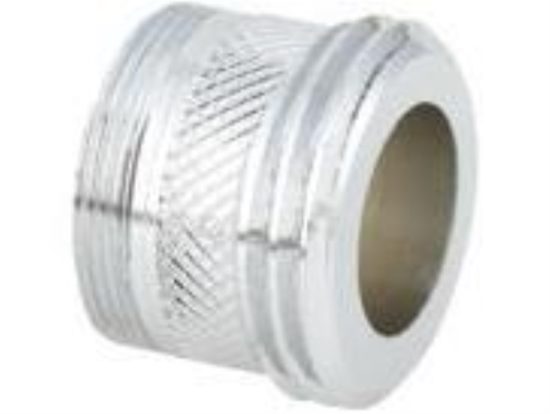 Do it 55/64"-27 Male Faucet to 3/4" Male Hose Faucet Adapter, Low Lead