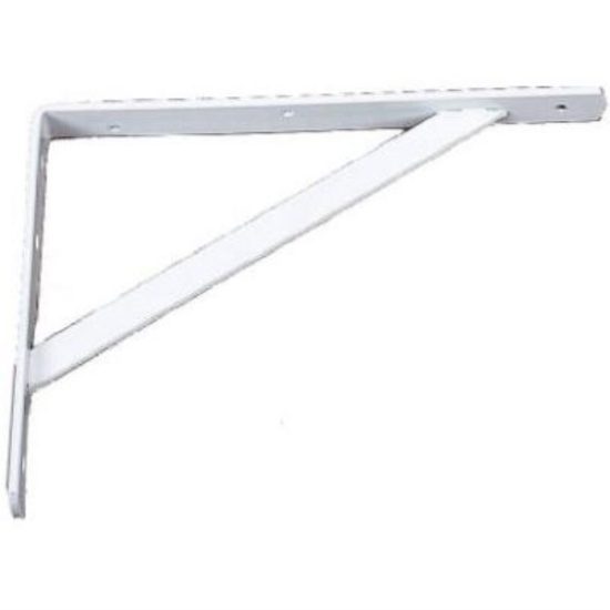 John Sterling 208 Series 16 In. D. x 10 In. H. White Steel Ultimate L-Bracket