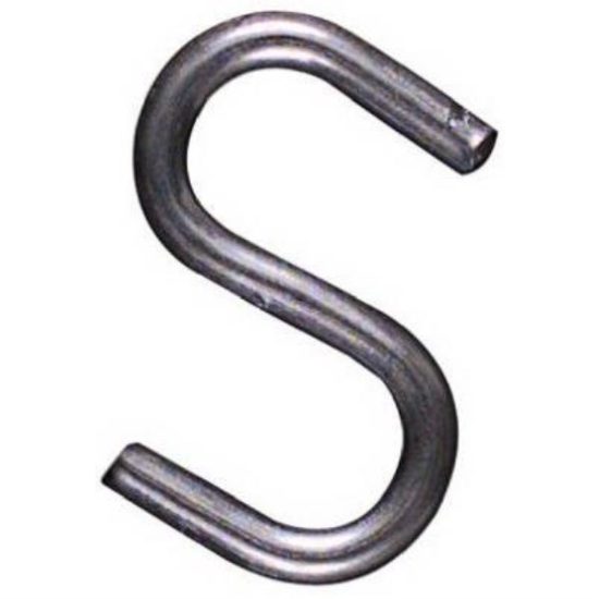 National 1 In. Zinc Heavy Open S Hook (6 Ct.)