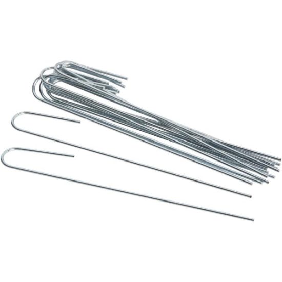 Raindrip 1/2, 5/8, 0.710 In. Tubing Hook Galvanized Wire Stake (15-Pack)