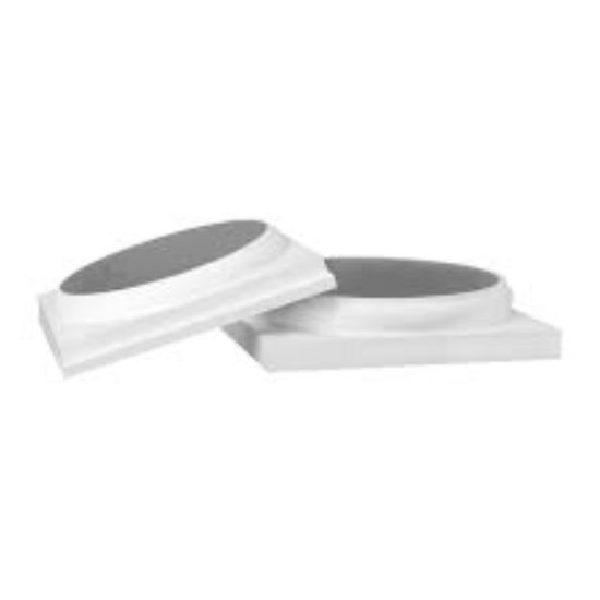 12"X12" POLY COLONIAL COLUMN CAP & BASE