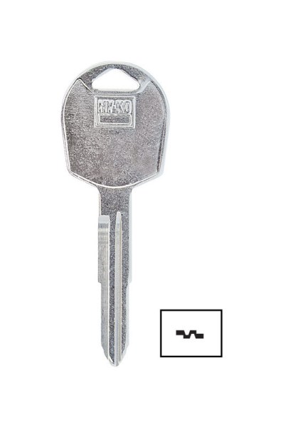 Hy-Ko Automotive Key Blank Double sided For Kia