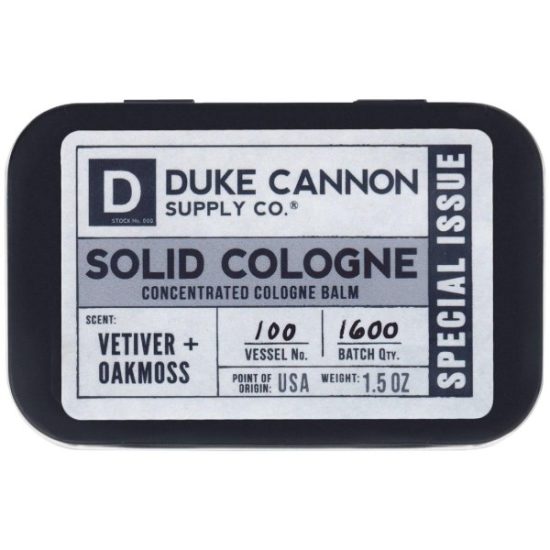 Duke Cannon 1.5 Oz. Vetiver & Oakmoss Solid Cologne