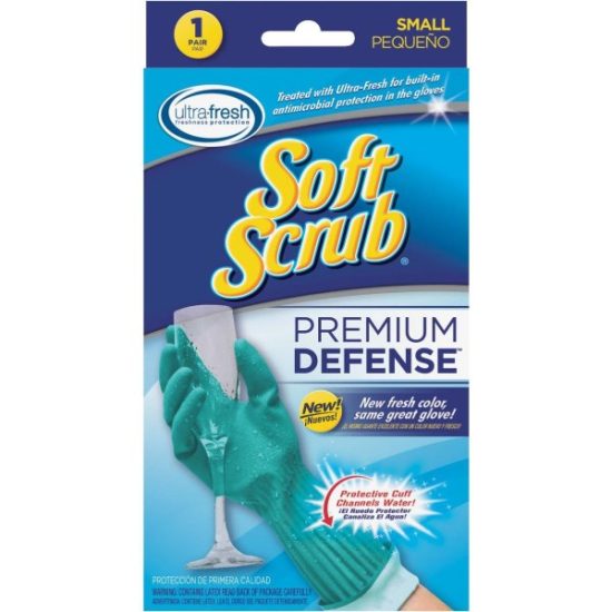 Soft Scrub Premium Defense Small Latex Rubber Glove
