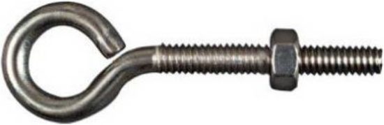 National 1/4 In. x 3 In. Stainless Steel Eye Bolt