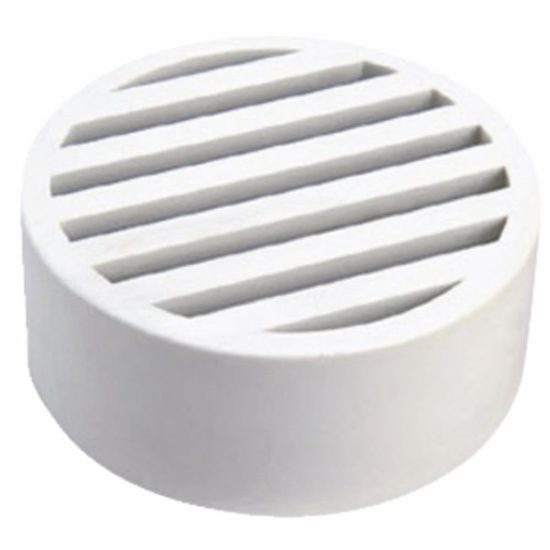 NDS 3 In. White Styrene Deck Drain