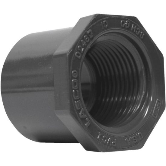 Charlotte Pipe 1 In. Spigot x 1/2 In. FIP Schedule 80 Reducing PVC Bushing