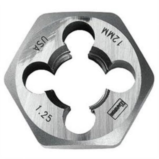 Century Drill & Tool 12.0x1.25 NPT 1 In. Across Flats Hexagon Pipe Die