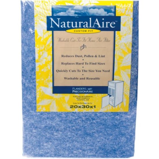 Flanders NaturalAire 20 In. x 30 In. x 1 In. MERV 4 Trimmable Air Filter