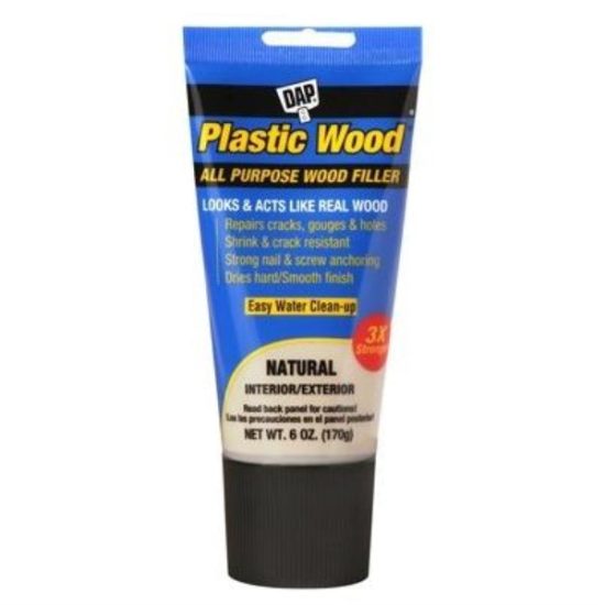 Dap Plastic Wood 6 Oz. Natural All Purpose Wood Filler