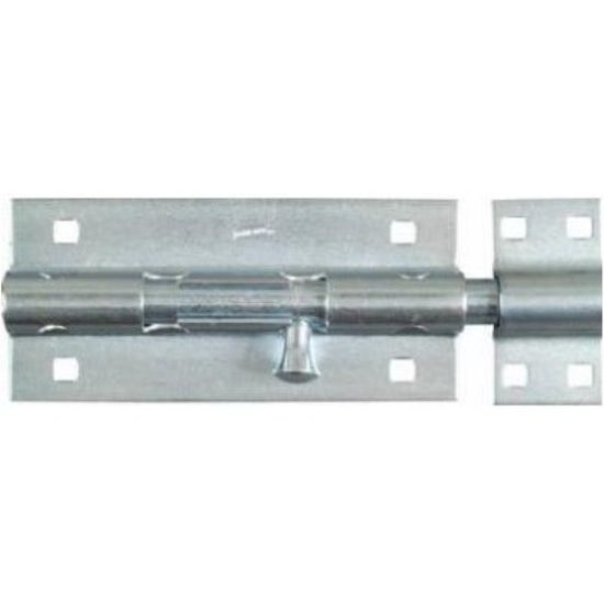 National 8 In. Zinc Extra Heavy-Duty Door Barrel Bolt