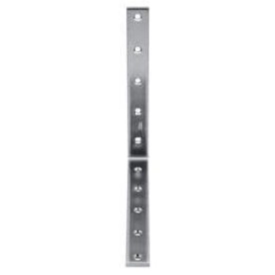 National Catalog 115 10 In. x 1/4 In. Zinc Corner Brace