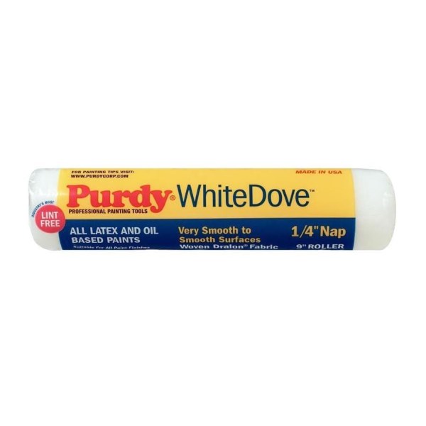 Purdy White Dove 9 In. x 1/4 In. Woven Fabric Roller Cover