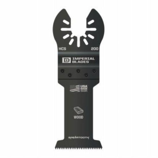 Imperial Blades ONE FIT 1-3/8 In. 12 TPI Speartooth Wood Oscillating Blade