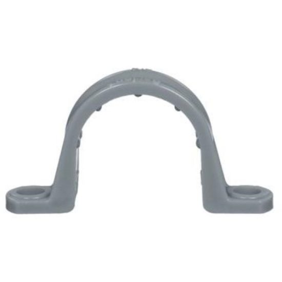Carlon 1-1/4 In. 2-Hole PVC Strap (5-Pack)