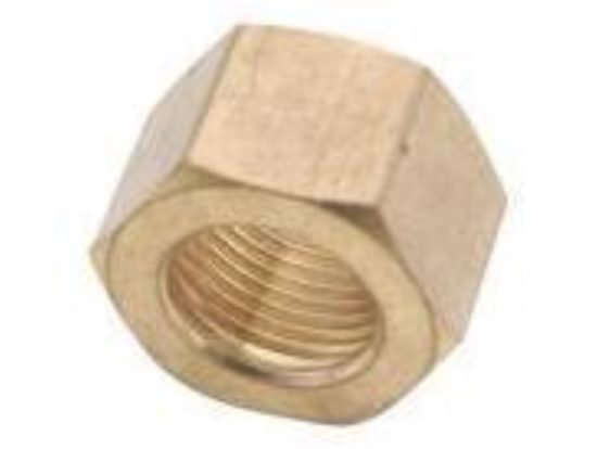 Anderson Metals 3/16 In. Brass Compression Nut (3-Pack)