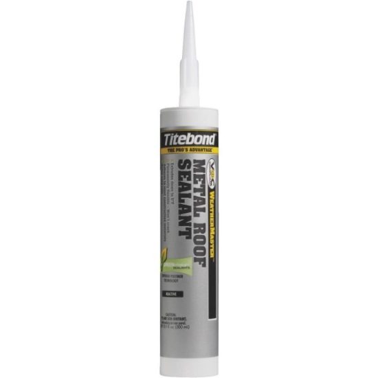 TiteBond Weathermaster 10 Oz. Black Metal Roof Sealant