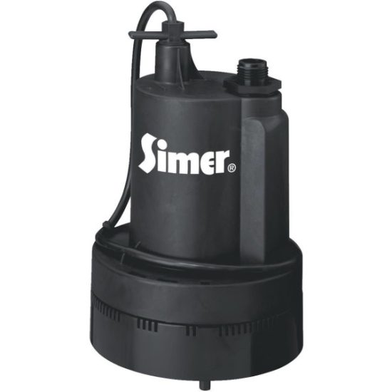 Simer 1/3 HP 115V Submersible Utility Pump