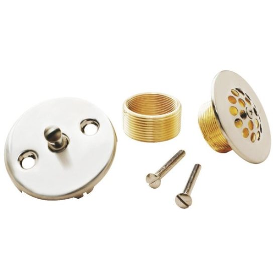 Do it Brushed Nickel Trip Lever Bath Drain Trim Kit