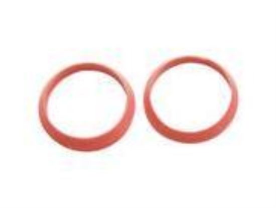 Do it 1-1/2 In. Red Rubber Slip Joint Washer (2-Pack)