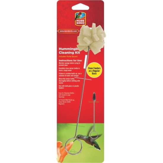 More Birds Hummingbird Feeder Foam Sponge Cleaning Kit