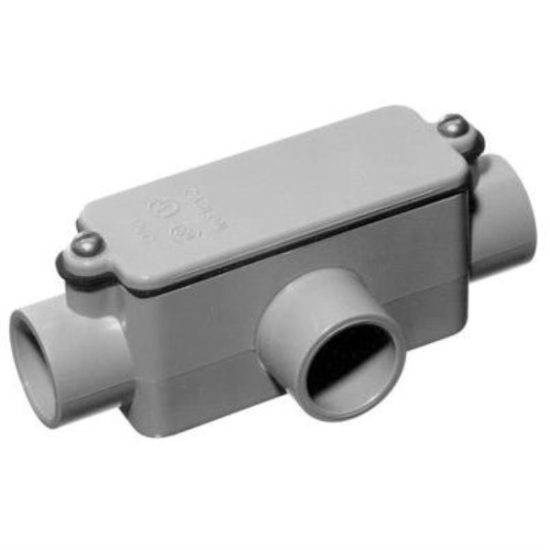 Carlon 1-1/4 In. PVC T Access Fitting