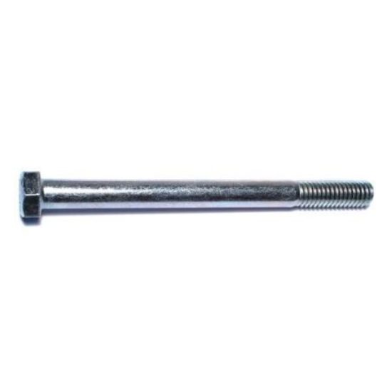3/8"-16 X 4-1/2" Zinc Plated Grade 2 / A307 Steel Coarse Thread Hex Bolts HBHS-272
