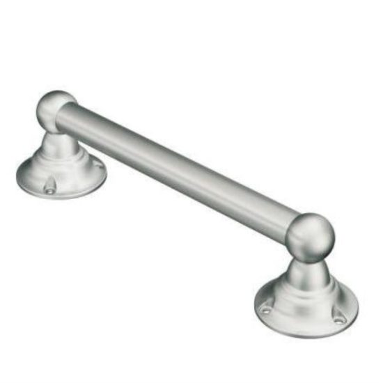 Moen Home Care 9 In. x 7/8 In. Grab Bar, Brushed Nickel