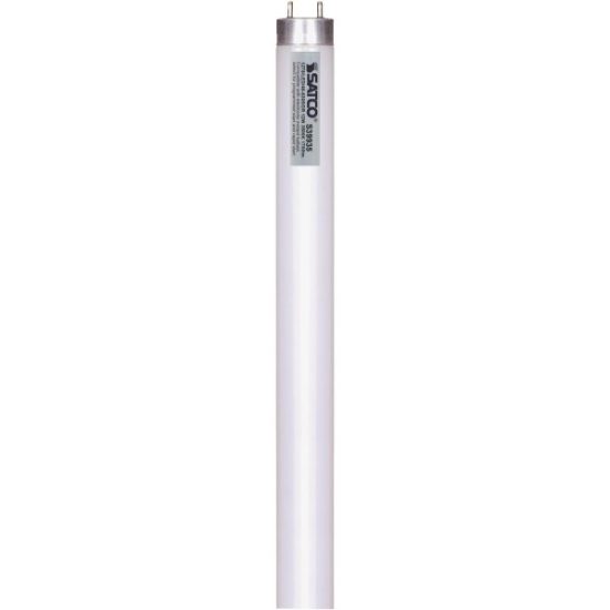 Satco 32W Equivalent 48 In. Neutral White T8 Medium Bi-Pin LED Tube Light Bulb