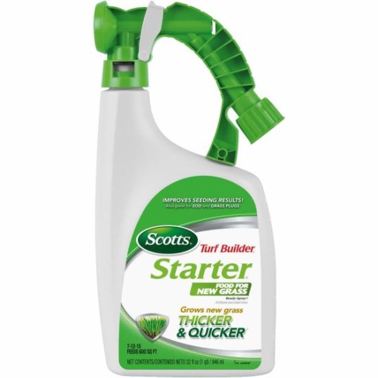 Scotts Turf Builder 32 Oz. 600 Sq. Ft. 7-12-15 Liquid Starter Fertilizer