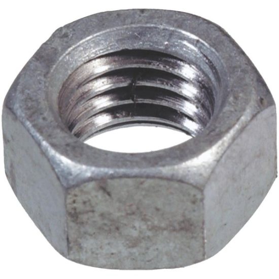 Hillman 3/4 In. 10 tpi Grade 2 Galvanized Zinc Hex Nuts (20 Ct.)