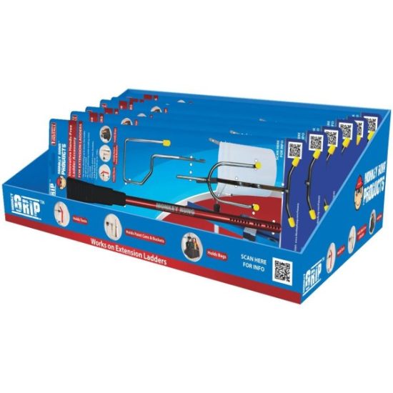 Monkey Rung Monkey Grip Hands-Free Ladder Accessory for Extension Ladder