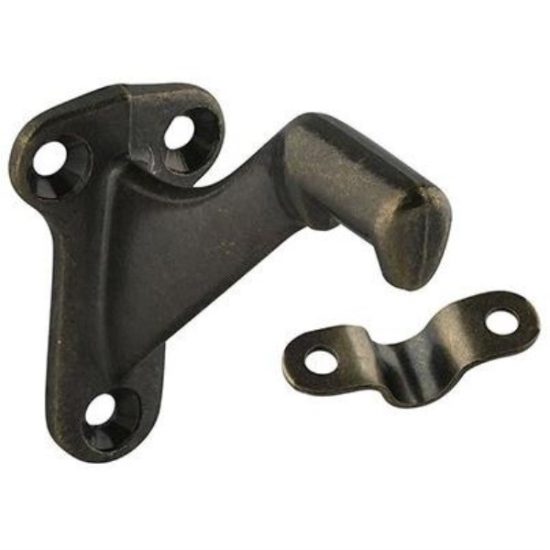 National 1420 Antique Brass Handrail Bracket