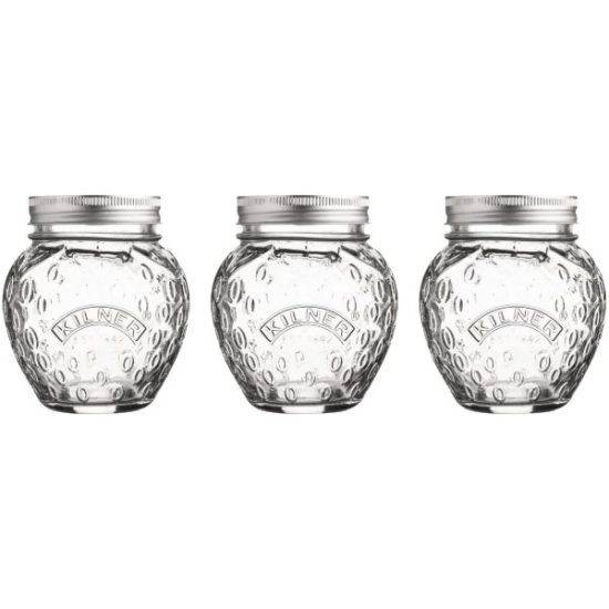 Kilner 13.5 Oz. Berry Fruit Canning Jar (3-Count)