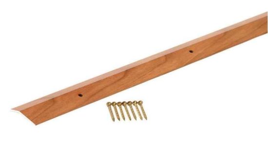 M-D MetalDecor Cherry 1-3/8 In. 6 Ft. Carpet Trim, Wide