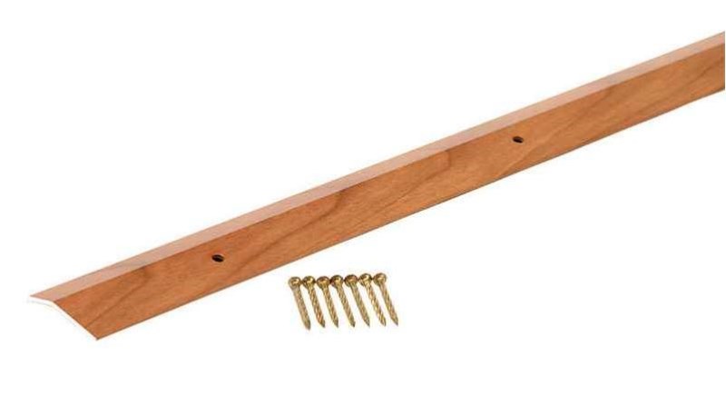 M-D MetalDecor Cherry 1-3/8 In. 6 Ft. Carpet Trim, Wide