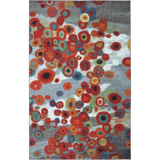 Mohawk Home Tossed Floral Multi-Color 30 In. x 46 In. Accent Rug