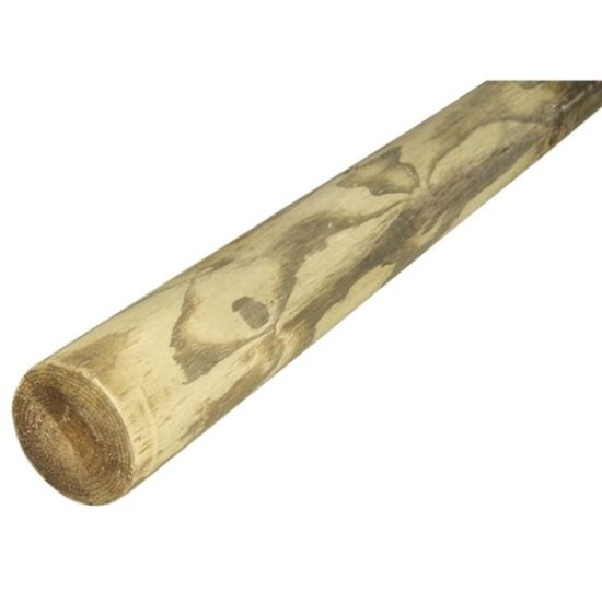 6" X 8' #2 TREATED ROUND FENCE POST