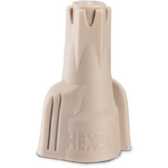 Gardner Bender Hex-Lok Ivory 22 AWG to 8 AWG Wire Connector (175-Pack)