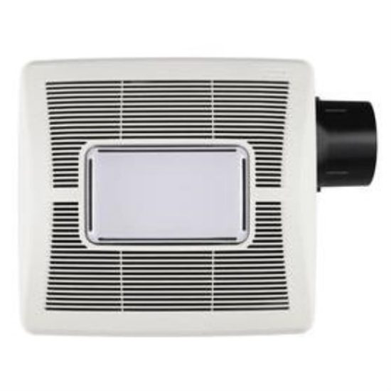 Broan 70 CFM 2.0 Sones 120V Bath Exhaust Fan with Light