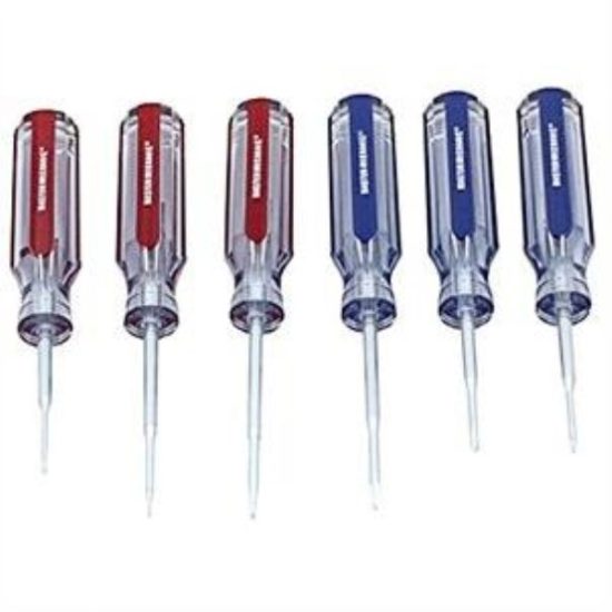 Precision Slotted & Phillips Screwdrivers, 6-Pc. Set