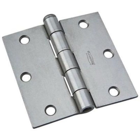 National 3-1/2 In. Steel Removable Pin Broad Hinge