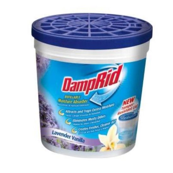 DampRid 10.5 Oz. Lavender Vanilla Refillable Moisture Absorber