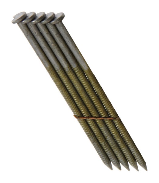 Grip-Rite 28 Degree Wire Weld Hot-Dipped Galvanized Clipped Head Framing Stick Nail, 2-3/8 In. x .113 In. (2500 Ct.)
