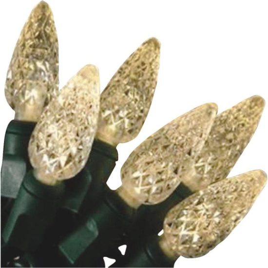 J Hofert Warm White 70-Bulb C6 1-Piece LED Light Set