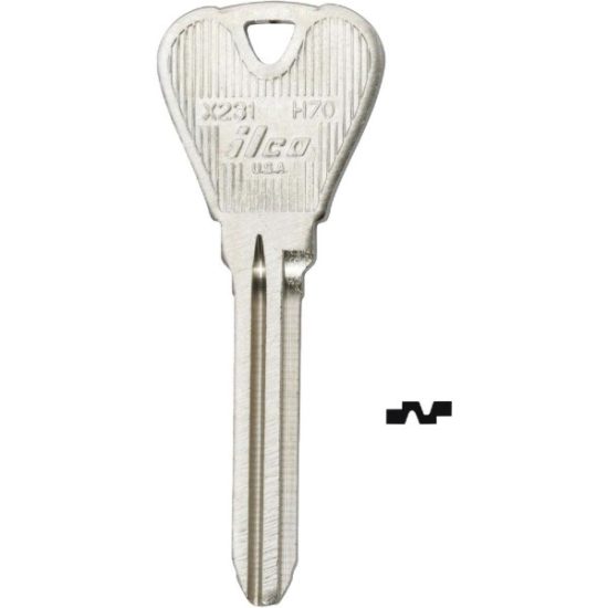 ILCO Ford Aspire Automotive Key, H70 / X231 (10-Pack)