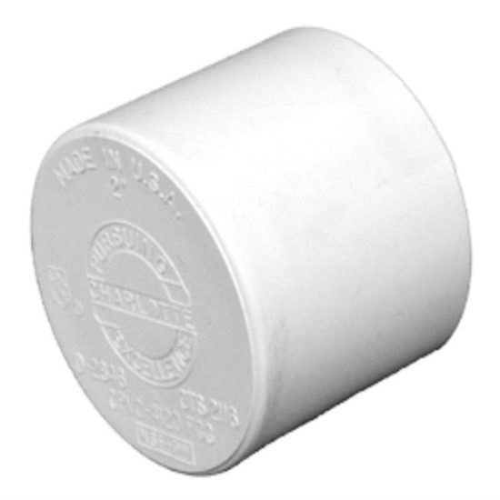 Charlotte Pipe 1/2 In. Slip Solvent Weld CPVC Cap