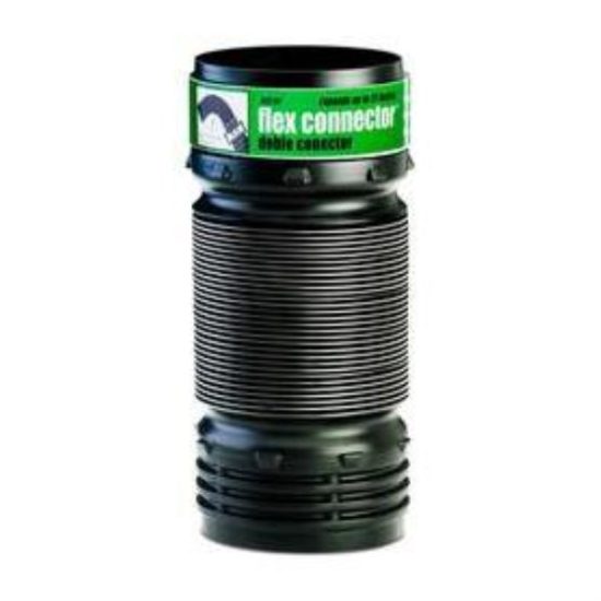 Amerimax Flex-Drain 4 In. Elbow Flex-Drain Flexible Coupler